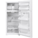 GE 28-inch, 17.5 cu. ft. Top Freezer Refrigerator GTS18HGNRWW