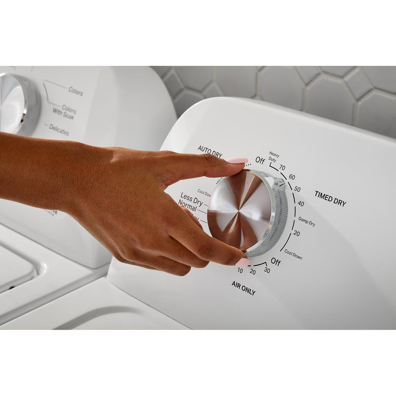Maytag 7.0 cu. ft. Top Load Electric Dryer with Wrinkle Prevent MED4005SW IMAGE 7