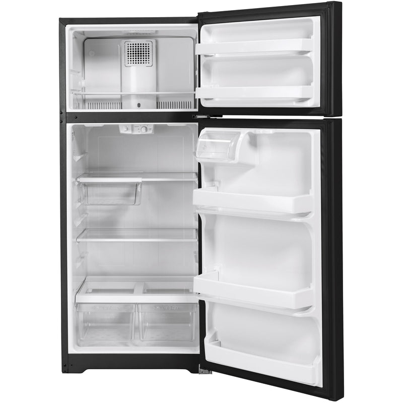 GE 28-inch, 17.5 cu. ft. Top Freezer Refrigerator GTS18HGNRBB