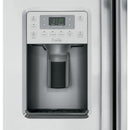 GE Profile 36-inch, 21.9 cu. ft. Counter-Depth Side-by-Side Refrigerator with Ice and Water PZS22MSKSS