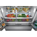 Frigidaire Professional 36-inch, 21.8 cu.ft. Counter-Depth French 4-Door Refrigerator with External Water and Ice System PRMC2285AF