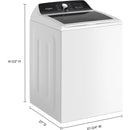 Whirlpool 4.6 cu. ft. Top Loading Washer with Built-in Faucet WTW5020SW IMAGE 9