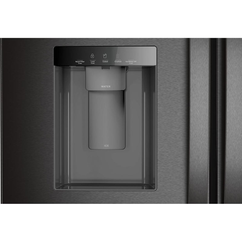  Whirlpool 36-inch, 30 cu. ft. Freestanding French 3-Door Refrigerator with External Water and Ice Dispensing System WRFF3536SV IMAGE 5