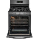 Frigidaire Gallery 30-inch freestanding gas range with Effortless™ Convection FGGF3059TD