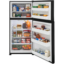 Frigidaire 30-inch, 20.0 cu. ft. Freestanding Top Freezer Refrigerator with EvenTemp™ Cooling System FFHT2022AB