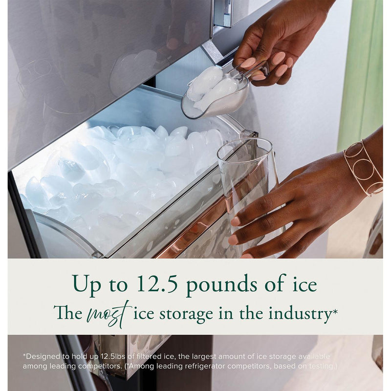 Café 22.9 Cu. Ft. Smart Counter-Depth Quad-Door Refrigerator with Dual-Dispense AutoFill Pitcher CHE23DM5WS5 IMAGE 10