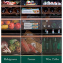 Café 22.9 Cu. Ft. Smart Counter-Depth Quad-Door Refrigerator with Dual-Dispense AutoFill Pitcher CHE23DM5WS5 IMAGE 6