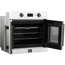 Forno 30-inch, 3.68 cu. ft. Built-in Wall Oven with True Convection Technology FBOEL1333-30WHT IMAGE 12
