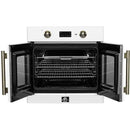 Forno 30-inch, 3.68 cu. ft. Built-in Wall Oven with True Convection Technology FBOEL1333-30WHT IMAGE 2