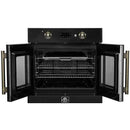 Forno 30-inch, 3.68 cu. ft. Built-in Wall Oven with True Convection Technology FBOEL1333-30BLK IMAGE 2