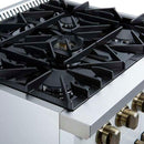 Forno 30-inch Freestanding Gas Range with French Door FFSGS6444-30WHT IMAGE 6