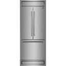 Forno 30-inch, 17.5 cu. ft. Built-in French 3-Door Refrigerator with Interior Ice Maker FFFFD1974-35MG IMAGE 1