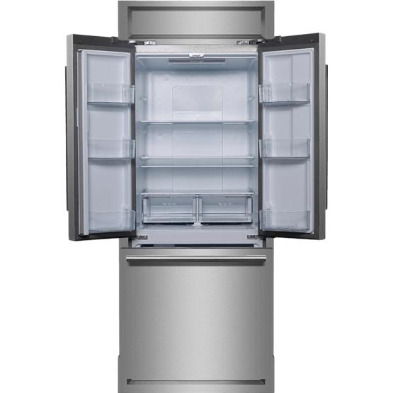 Forno 30-inch, 17.5 cu. ft. Built-in French 3-Door Refrigerator with Interior Ice Maker FFFFD1974-35MG IMAGE 2