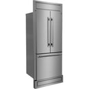 Forno 30-inch, 17.5 cu. ft. Built-in French 3-Door Refrigerator with Interior Ice Maker FFFFD1974-35MG IMAGE 3