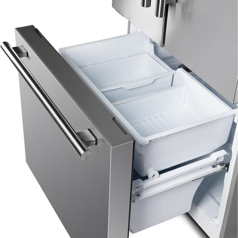 Forno 30-inch, 17.5 cu. ft. Built-in French 3-Door Refrigerator with Interior Ice Maker FFFFD1974-35MG IMAGE 8