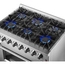 Forno 36-inch Freestanding Dual-Fuel Range with True European Convection Technology FFSGS6197-36 IMAGE 5