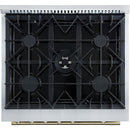 Forno 30-inch Freestanding Gas Range with Convection Oven Technology FFSGS6274-30WHT IMAGE 4