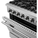 Forno 36-inch Freestanding Gas Range with Convection Technology FFSGS6277-36 IMAGE 6
