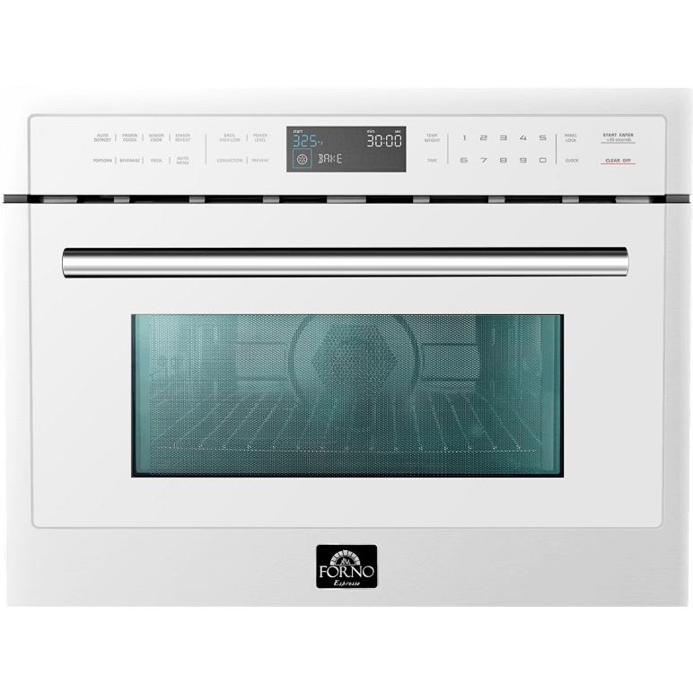 Forno 24-inch, 1.6 cu. ft. Built-In Microwave Oven with Convection Technology FMWDR3093-24WHT IMAGE 2