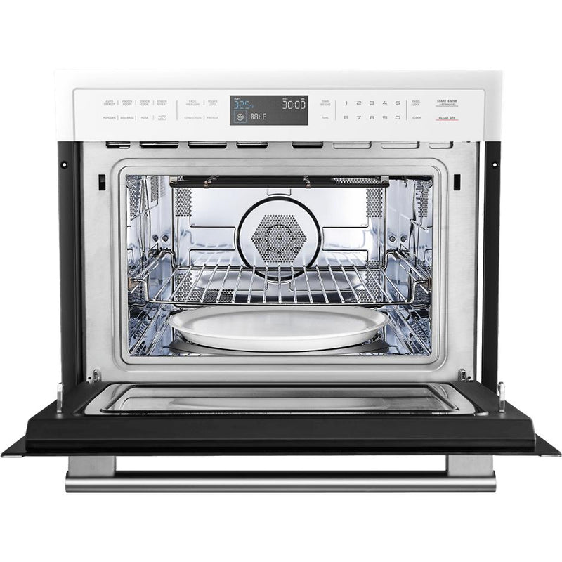 Forno 24-inch, 1.6 cu. ft. Built-In Microwave Oven with Convection Technology FMWDR3093-24WHT IMAGE 3