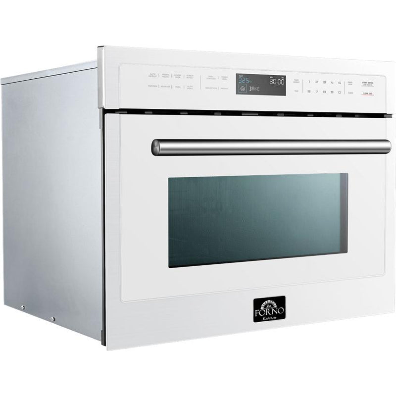Forno 24-inch, 1.6 cu. ft. Built-In Microwave Oven with Convection Technology FMWDR3093-24WHT IMAGE 5