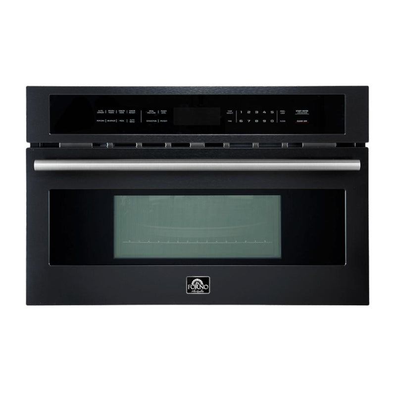 Forno 30-inch, 1.6 cu. ft. Built-in Microwave Oven with Convection Technology FMWDR3093-30BLK IMAGE 2