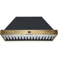 Forno 48-inch Vittorio Wall Mount Range Hood FRHWM5078-48BLK IMAGE 1