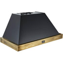 Forno 48-inch Vittorio Wall Mount Range Hood FRHWM5078-48BLK IMAGE 2