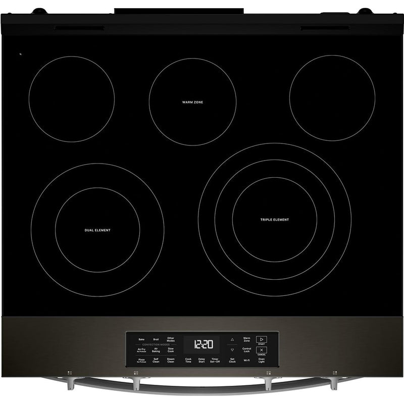Whirlpool 30-inch Slide-In Electric Range with Wi-Fi WSES5030SV IMAGE 6