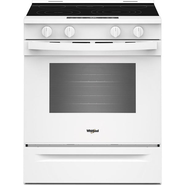 Whirlpool 30-inch Slide-In Electric Range with Wi-Fi WSES5030SW IMAGE 1