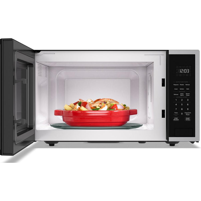 KitchenAid 22-inch, 1.6 cu. ft. Countertop Microwave Oven KMCS122SPS IMAGE 2