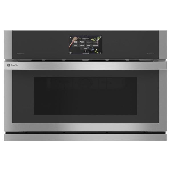 GE Profile 30" Single Wall Oven with 120V Advantium® Technology PSB9120SVSS IMAGE 1