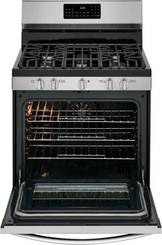Frigidaire Gallery 30" Freestanding Gas Range with Air Fry (GCRG3060AF)