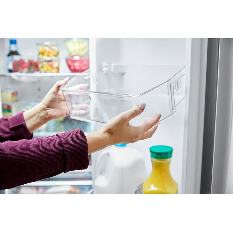  Whirlpool 36-Inch French Door Refrigerator with In-Door Water and Ice Maker WRMF3536SW IMAGE 10