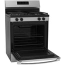 GE 30-inch Freestanding Gas Range with SmartHQ™ GGF400PV (Stainless Steel) (GGF400PVSS)