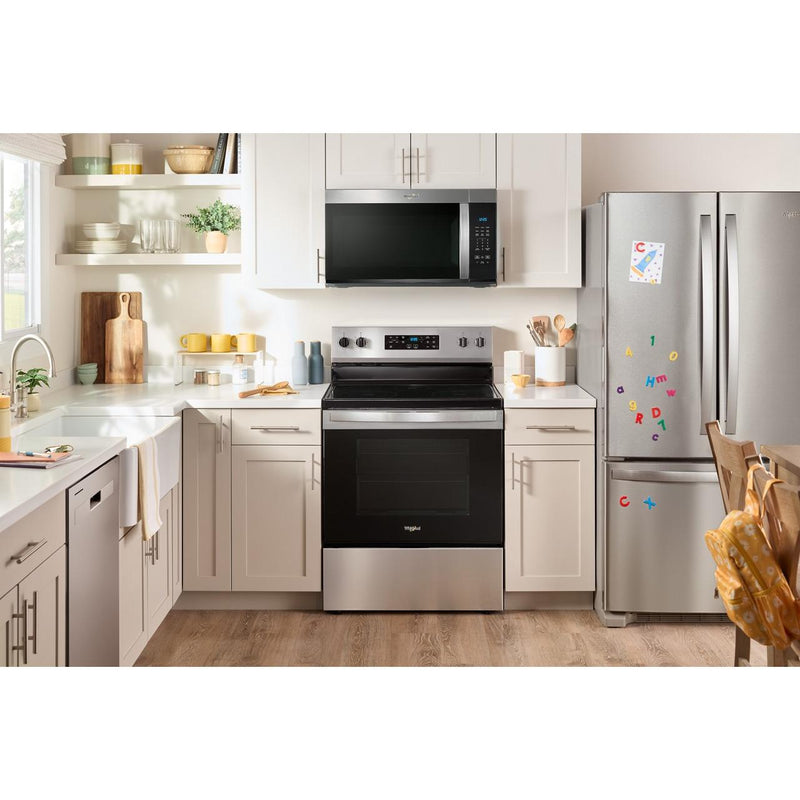 Whirlpool 30-inch, 1.7 cu. ft. Over-the-Range Microwave Oven WMMS3130RS IMAGE 4