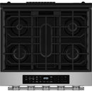  KitchenAid 30-inch Smart Slide-in Gas Range with Convection Cooking Modes KSGS330SPS IMAGE 6