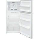 Frigidaire 30-inch, 18.3 cu.ft. Freestanding Top Freezer Refrigerator with EvenTemp™ Cooling System FFHT1814WW