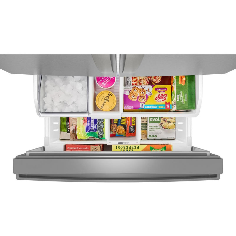 Whirlpool 36-Inch French Door Refrigerator with Dual Ice Makers WRFF3736SZ IMAGE 4