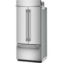  KitchenAid 36-inch, 20.8 cu. ft. Built-in French 3-Door Refrigerator KBFN536SPS IMAGE 6