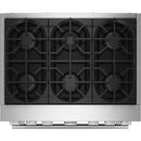  KitchenAid 36-inch, 5.1 cu. ft. Freestanding Commercial-Style Dual-Fuel Range with Even-Heat™ True Convection KFDS936SDC IMAGE 7