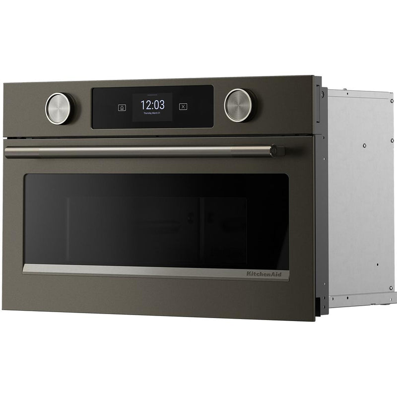  KitchenAid 30-inch Built-in Microwave Oven with Convection Technology KMBS730SBE IMAGE 5