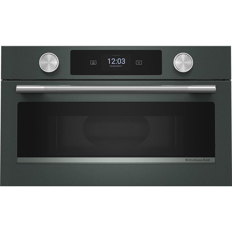 KitchenAid 30-inch Built-in Microwave Oven with Convection Technology KMBS730SJP IMAGE 4
