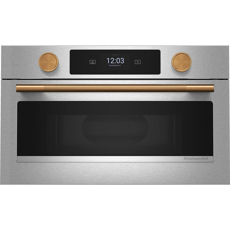  KitchenAid 30-inch Built-in Microwave Oven with Convection Technology KMBS730SPS IMAGE 6