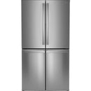 GE Profile 22.9 Cu. Ft. 4-Door Refrigerator with Dual-Dispense AutoFill Pitcher PHD23BYWFS IMAGE 1