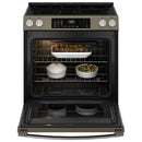 GE 30-inch Slide-in Electric Range with Convection Technology GRS600AVES (GRS600AVES)