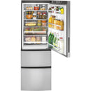 GE 24-inch, 11.9 cu. ft. Counter-Depth Bottom Freezer Refrigerator GLE12HSPSSGLE12HSPSS