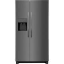 Frigidaire 36-inch, 25.6 cu.ft. Freestanding Side-by-Side Refrigerator with Ice and Water Dispensing System FRSS2623AD