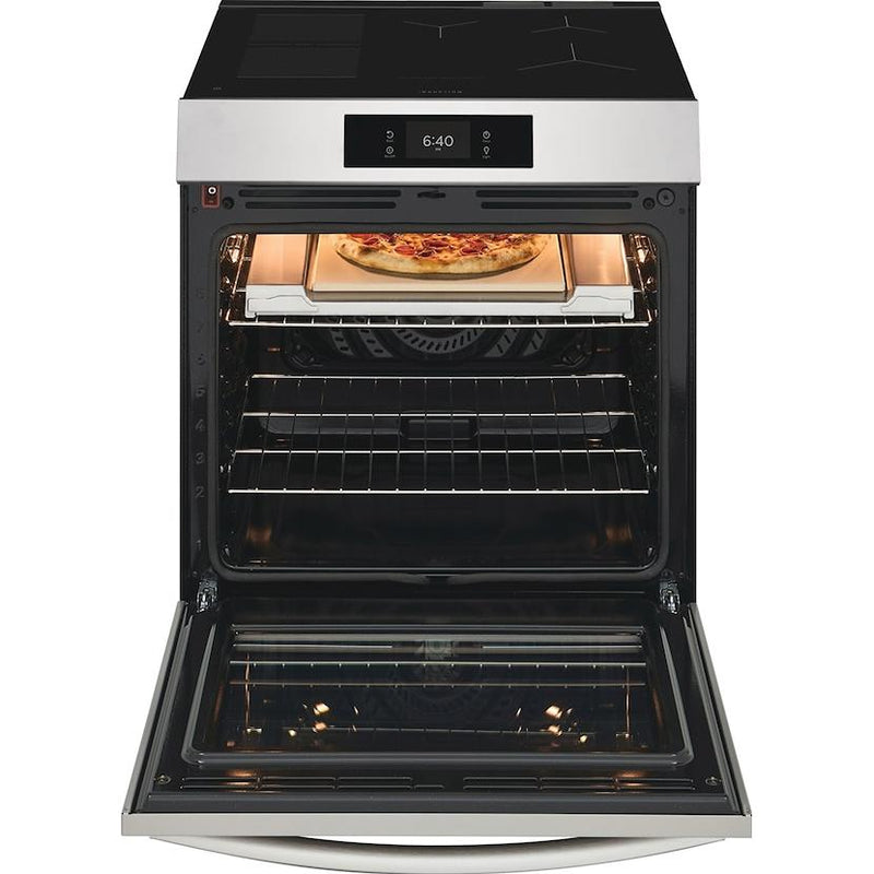  Frigidaire Gallery 30-inch Induction Range with Stone-Baked Pizza GCFI3070BF IMAGE 2