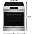  Frigidaire Gallery 30-inch Induction Range with Stone-Baked Pizza GCFI3070BF IMAGE 7